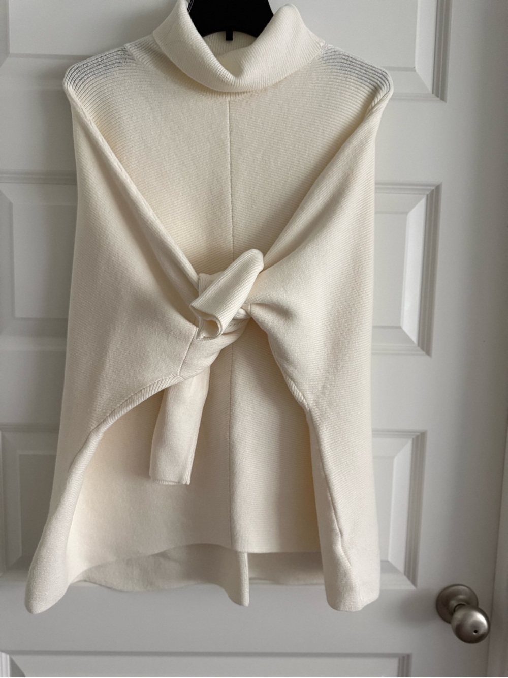 NWOT Cream Turtleneck Knit Sweater